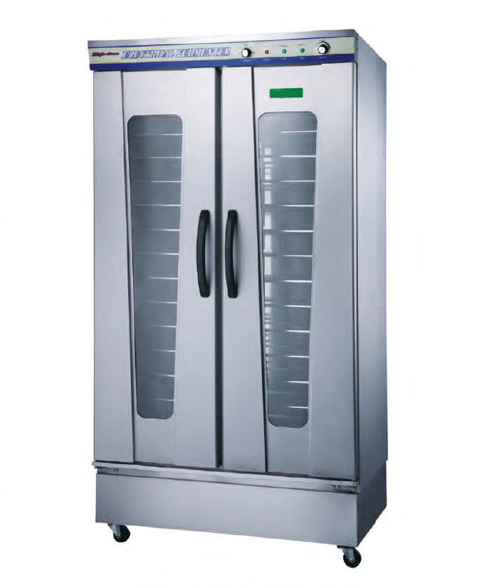 Het elektrische Industriële Baksel Oven Stainless Steel 30 Dienbladen kookt Waterstoom 220V