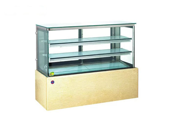 Marmeren Basis Aangemaakte de Vertoningskoelkast van de Glas490w Cake