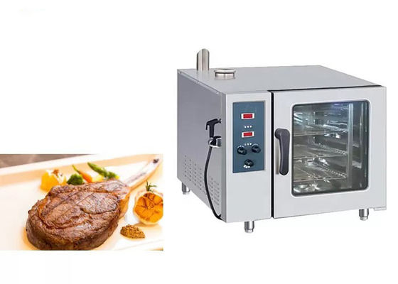 Gemakkelijke Cleaninng 910mm 12.5kw Combi Oven Commercial Kitchen