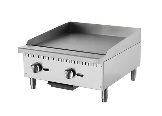 Roostervlees 4 Brander 1220mm Commercieel Keuken Kokend Materiaal