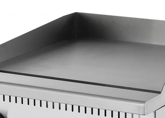 Roostervlees 4 Brander 1220mm Commercieel Keuken Kokend Materiaal