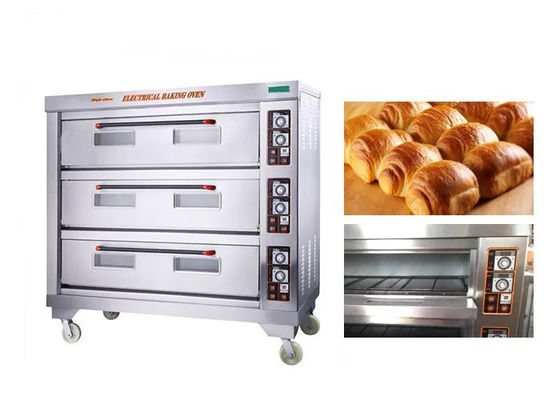 Analoge Thermostaat SS 430 Industriële het Bakseloven van 380V