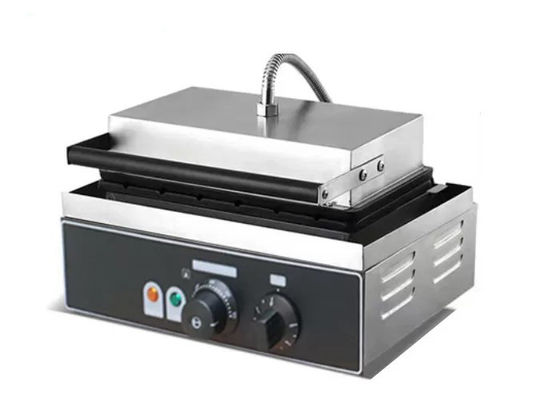Roestvrij staal 390mm 1.55Kw-de Maker van de Hotdogwafel